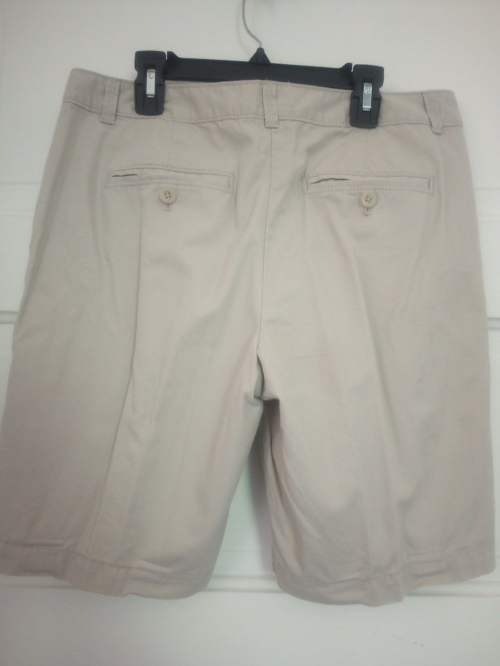 LOFT Light Beige Bermuda Shorts - Picture 4 of 4